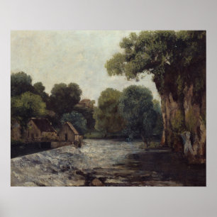 Gustave Courbet - Der Erbe an der Mühle Poster