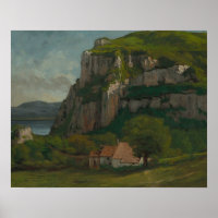 Gustave Courbet - Der Felsen von Hautepierre