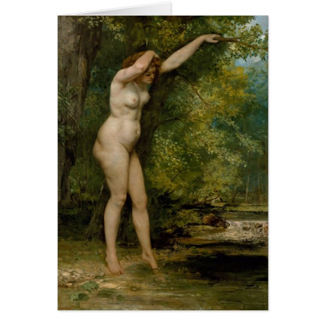 Gustave Courbet | Der junge Bather (Vorne)