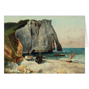 Gustave Courbet die Klippen von Etretat, der