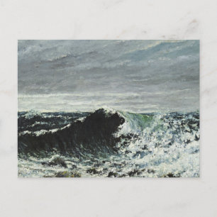 Gustave Courbet - Die Welle Postkarte