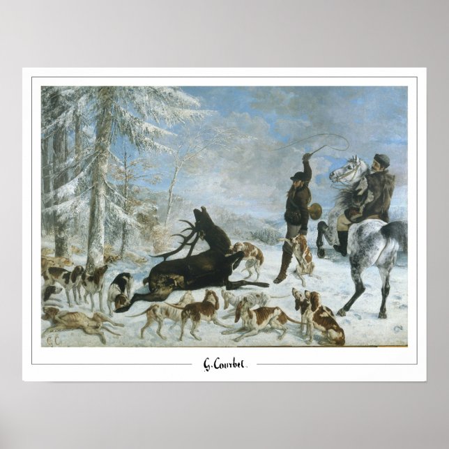 Gustave Courbet Fine Art #421 Poster (Vorne)