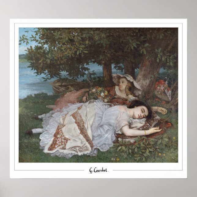 Gustave Courbet Fine Art #96 Poster (Vorne)