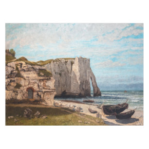 Gustave Courbet - Klippen bei Etretat nach Sturm Tischdecke