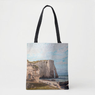 Gustave Courbet - Klippen von Etretat nach dem Stu