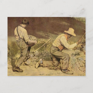Gustave Courbet Painting Postkarte