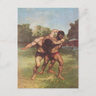 Gustave Courbet Painting Postkarte