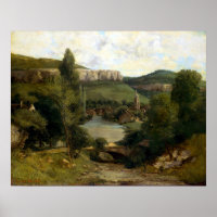 Gustave Courbet View von Ornans