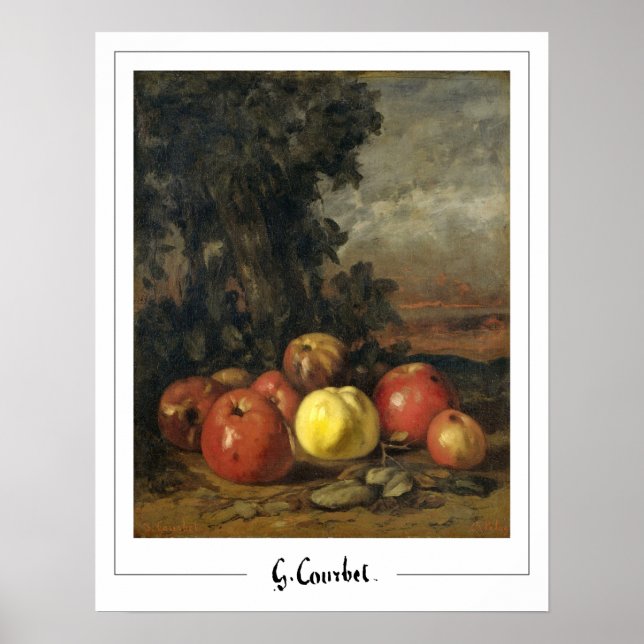 Gustave Courbet Zedign Art Poster #153-2 (Vorne)