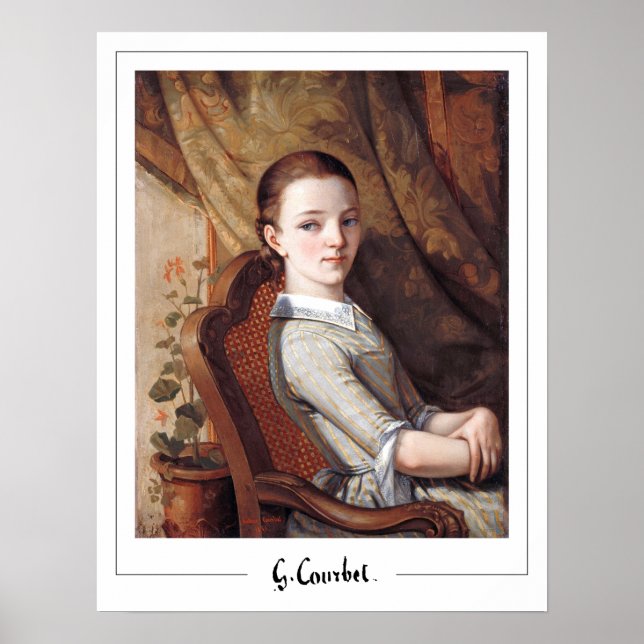 Gustave Courbet Zedign Art Poster #159-2 (Vorne)