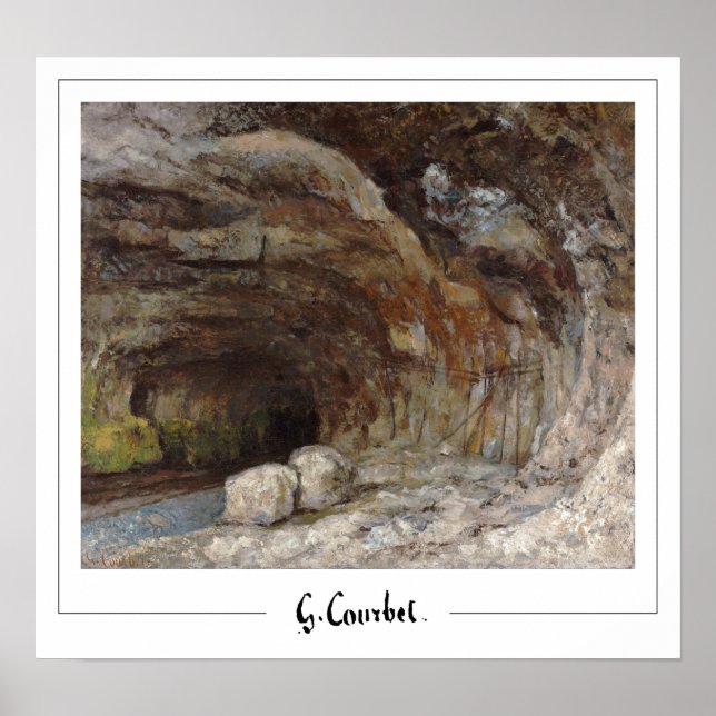 Gustave Courbet Zedign Art Poster #19-2 (Vorne)