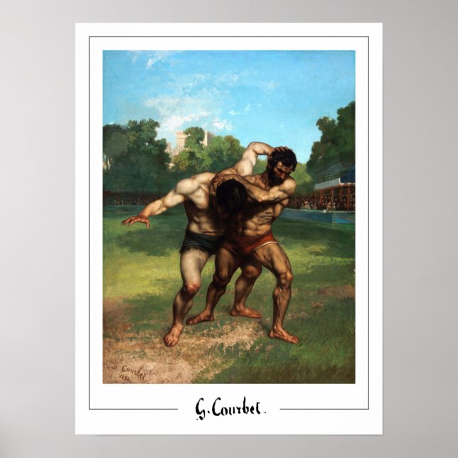 Gustave Courbet Zedign Art Poster #318 (Vorne)