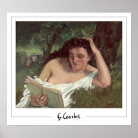 Gustave Courbet Zedign Art Poster #347-2
