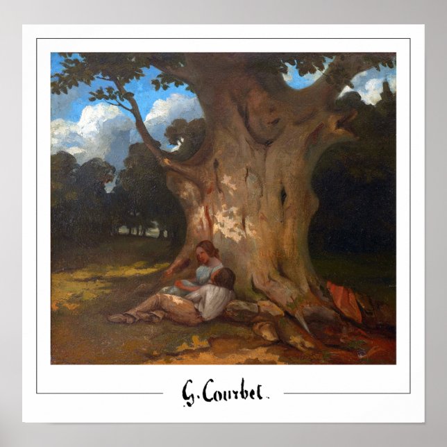 Gustave Courbet Zedign Art Poster #35 (Vorne)