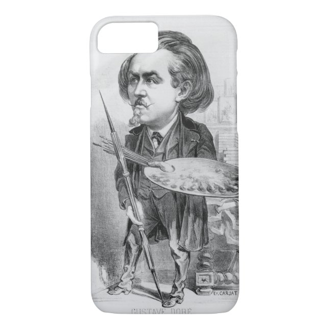 Gustave Dore (1832-83), Karikatur von 'Le Boulev Case-Mate iPhone Hülle (Rückseite)