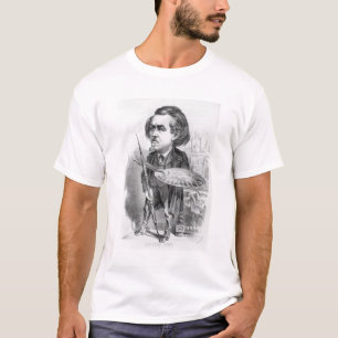 Gustave Dore (1832-83), Karikatur von 'Le Boulev T-Shirt