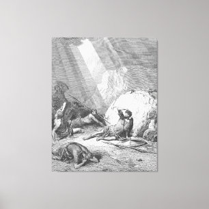 Gustave Doré - Apostelgeschichte 9 Die Bekehrung d Leinwanddruck