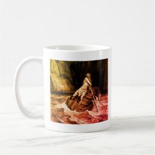 Gustave Doré - Caron Rowing/Dante's Inferno Kaffeetasse