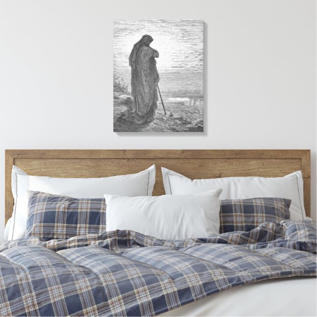 Gustave Doré - Der Prophet Amos Leinwanddruck (Insitu (Schlafzimmer))