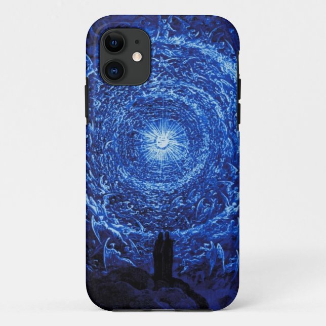 Gustave Dore der weiße Rose iPhone Kasten (blau) Case-Mate iPhone Hülle (Rückseite)