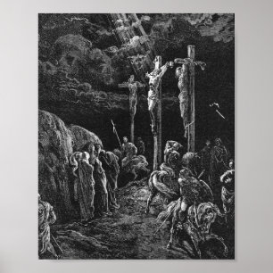 Gustave Dore Die Kreuzigung aus La Grande Bible Poster