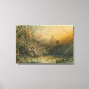 Gustave Dore - Fairy Land Leinwanddruck