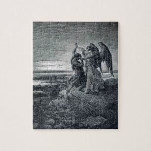 Gustave Dore: Jakob-Wrestling mit dem Engel Puzzle