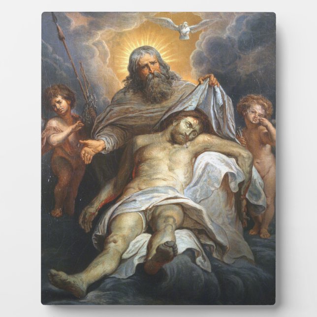 Gustave Dore - La Sainte Trinite Fotoplatte (Vorderseite)