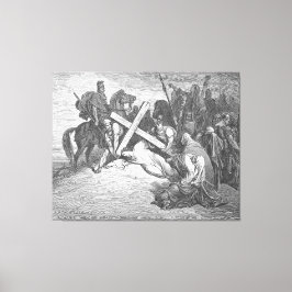Gustave Doré - Luke 23A Jesus Arrives at Calvary Leinwanddruck