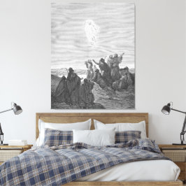 Gustave Doré - Luke 24B Jesus Ascends to Heaven Leinwanddruck