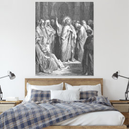 Gustave Doré - Mark 1B Jesus Preaches in the Synag Leinwanddruck