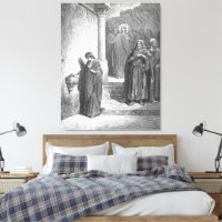 Gustave Doré - Markus 12 Die Witwe Scherflein
