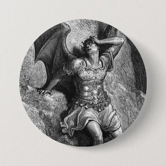 Gustave Dore Paradise Lost Button (Vorderseite)