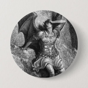 Gustave Dore Paradise Lost Button
