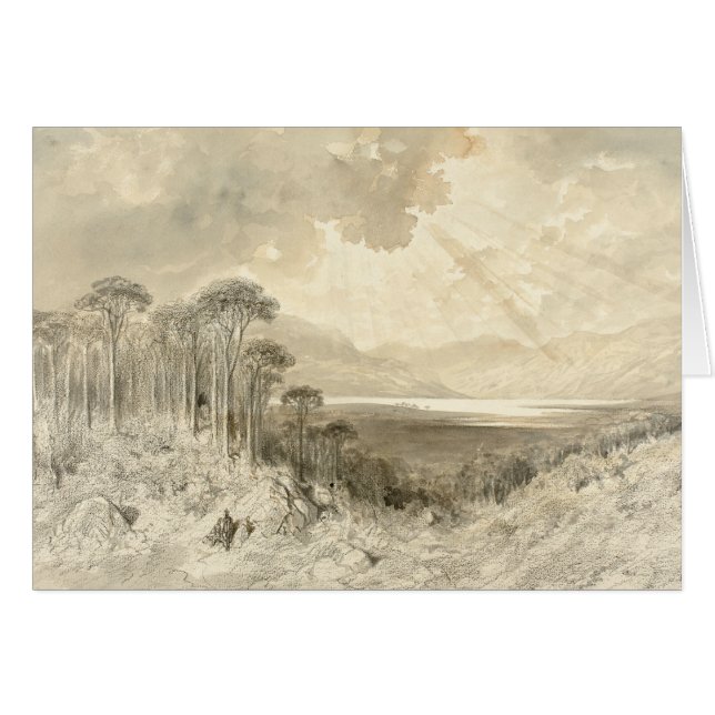 Gustave Dore - Schottische Landschaft (Vorderseite (Horizontal))