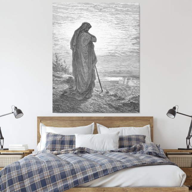 Gustave Doré - The Prophet Amos Leinwanddruck (Insitu (Schlafzimmer))