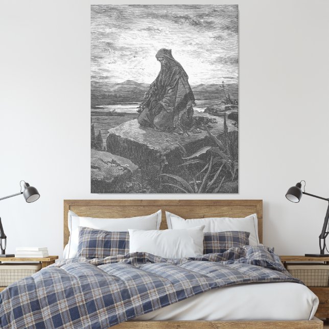 Gustave Doré - The Prophet Isaiah Leinwanddruck (Insitu (Schlafzimmer))