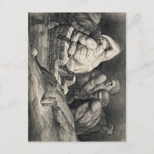 Gustave Dorés Titanen Postkarte