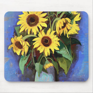 Gustave Loiseau Sonnenblumen Schöne Bilder Sunfl Mousepad