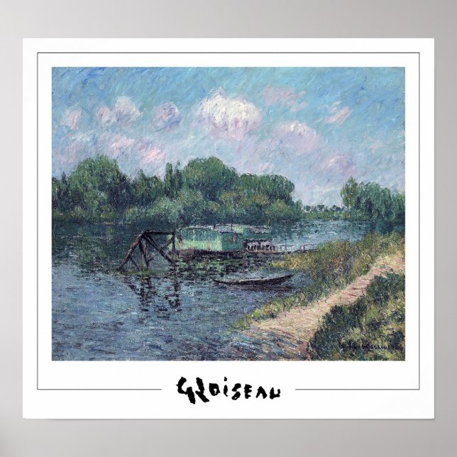 Gustave Loiseau Zedign Art Poster #1 (Vorne)