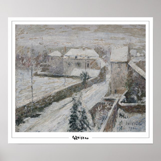 Gustave Loiseau Zedign Art Poster #145 (Vorne)