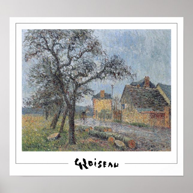 Gustave Loiseau Zedign Art Poster #150 (Vorne)