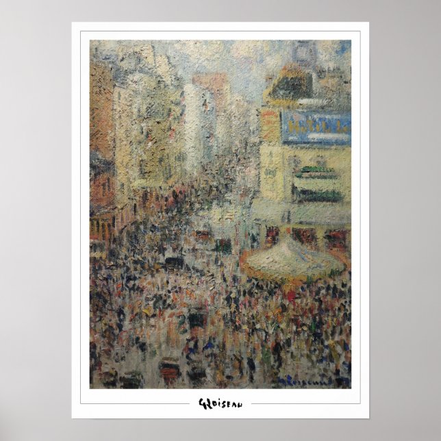 Gustave Loiseau Zedign Art Poster #309 (Vorne)