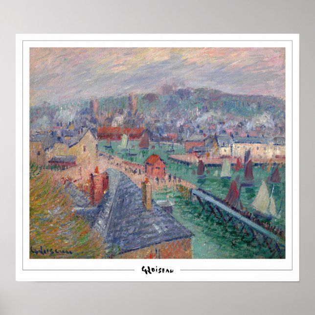Gustave Loiseau Zedign Art Poster #339 (Vorne)