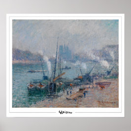 Gustave Loiseau Zedign Art Poster #347