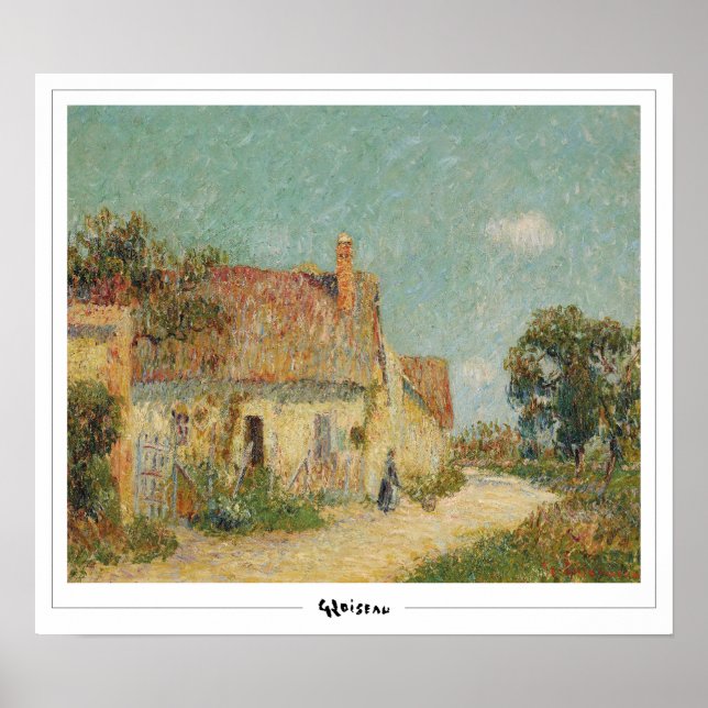 Gustave Loiseau Zedign Art Poster #361 (Vorne)