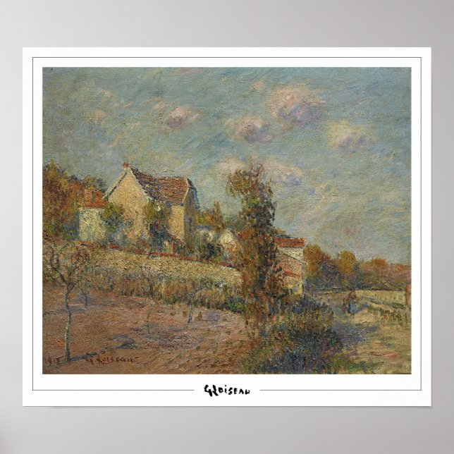 Gustave Loiseau Zedign Art Poster #362 (Vorne)
