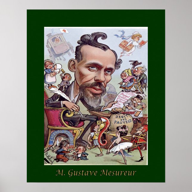 Gustave Mesureur ~ Gründete Krankenschule ~Moloch Poster (Vorne)