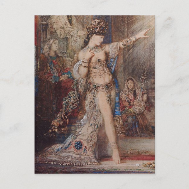 Gustave Moreau Art Postkarte (Vorderseite)