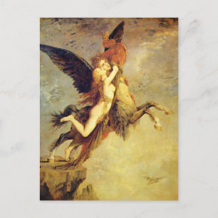 Gustave Moreau: Die Chimera Postkarte